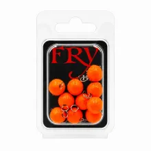 Набор грузил окрашенных Ушастик разборный Orange (блистер) 2 г
