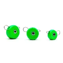 Грузило фарбоване Вухань розбірний ексцентрик Silvereyes Green Apple 8 г