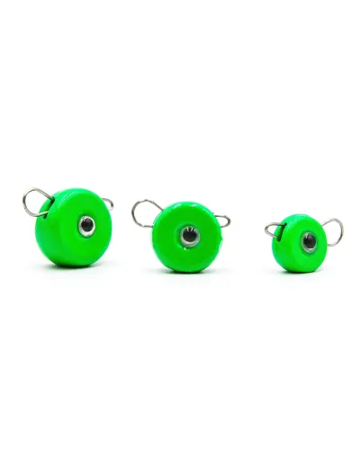 Грузило фарбоване Вухань розбірний ексцентрик Silvereyes Green Apple 10 г