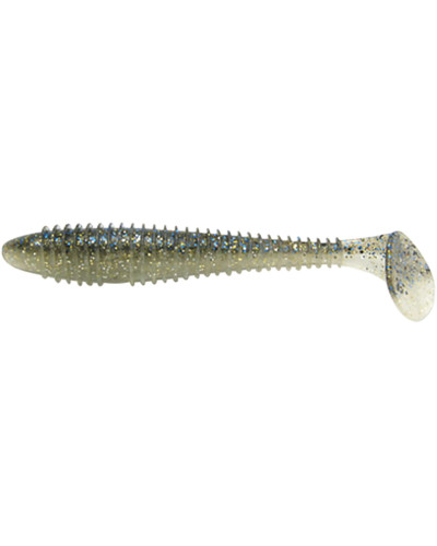 Силикон Keitech Swing Impact FAT 4.3" ц:418 Bluegill Flash