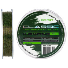 Леска Brain Classic Carp Line (3D camo) 150m 0.25mm 15lb 6.6kg