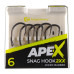 Гачок короповий RidgeMonkey Ape-X Snag Hook 2XX Barbed size 6