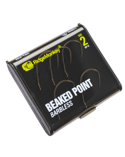 Гачок короповий  RidgeMonkey RM-Tec Beaked Point Barbles size 2