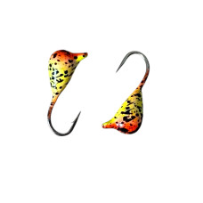 Мормышка вольфрамовая Stream Капля с ушком крашеная 6.0mm 0.50g col.021