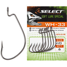 Гачок Офсетний Select WH-33 #5/0 (3 шт/уп)