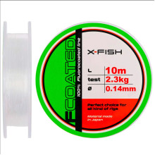 Флюорокарбон X-Fish FCoated 10m 0.14mm 2,3kg