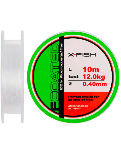 Флюорокарбон X-Fish FCoated 10m 0.40mm 12,0kg