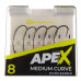 Гачок короповий RidgeMonkey Ape-X Medium Curve Barbed size 8