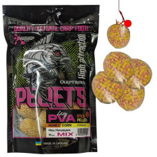 Готовий ПВА стік Carptronik lazy PVA stick pellets Honey/Corn (Мед/кукурудза) 15шт