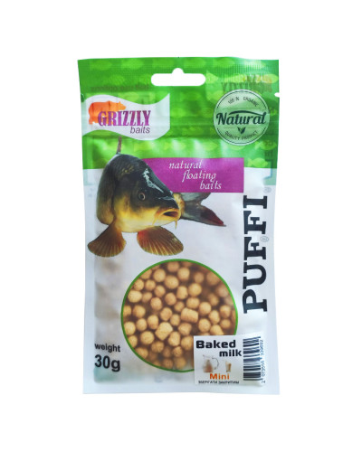 Воздушное тесто Grizzly baits Топленое Молоко mini 30g