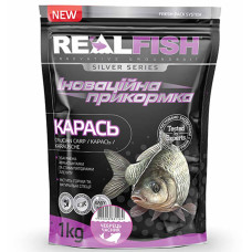 Прикормка RealFish "Карась чебрець-часник" 1kg