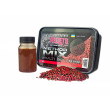 Пелетс Carptronik Method mix Multi Box, 400g (Ліквід Жгучі спеції 100g)