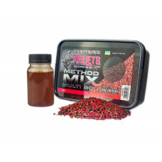 Пелетс Carptronik Method mix Multi Box, 400g (Ліквід Жгучі спеції 100g)
