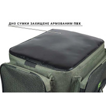 Рыболовная двухъярусная сумка Dominator 42×30×28 см
