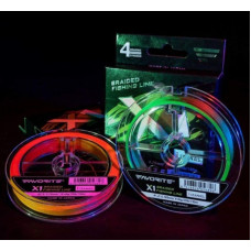 Шнур Favorite X1 PE 4x 150m (l.green) #0.4/0.104mm 8lb/3.5kg