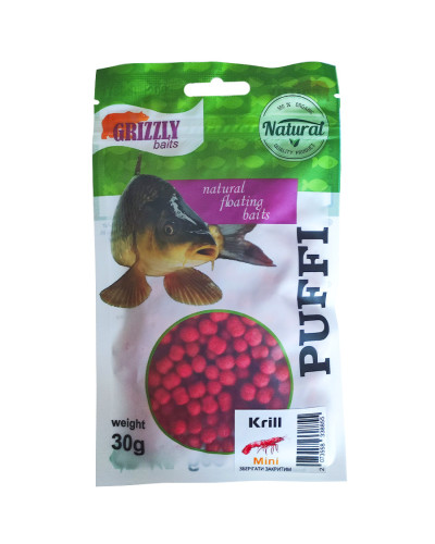 Повітряне тісто Grizzly baits Криль mini 30g