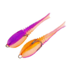 Поролонова рибка Профмонтаж Dancing Fish 3.5" reverse tail col.812 (5шт\уп)