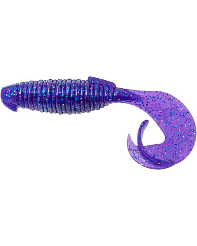 Силикон Keitech Flapper Grub 4" (7 шт/упак) ц:ea#04 violet