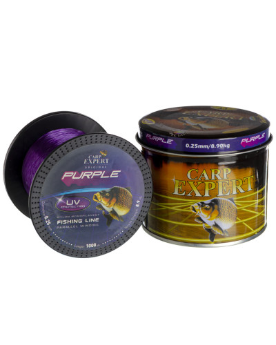 Леска карповая Carp Expert UV Purple 0,25mm 1000m