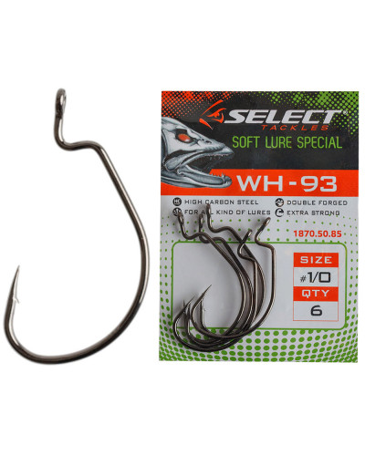 Гачок Офсетний Select WH-93 #2/0 (5 шт/уп)