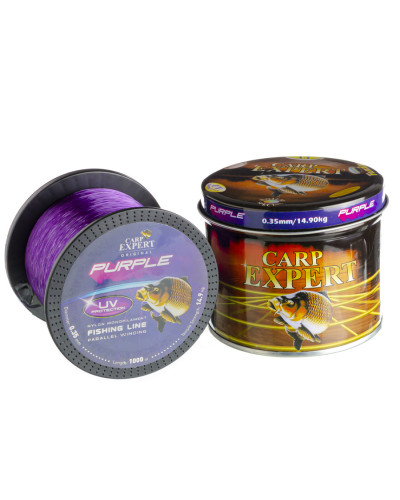 Леска карповая Carp Expert UV Purple 0,35mm 1000m