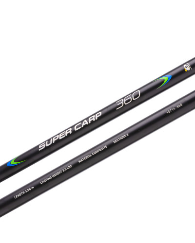 Коропове вудилище Kamasaki Super Carp 3,60 м 3.5 lbs 3 секції — фото 2