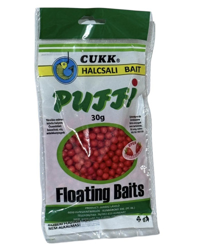 Повітряне тісто Cukk Puffi MINI Полуниця 30g