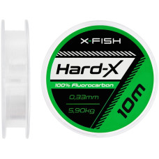 Флюорокарбон X-Fish Hard-X 10m 0,33mm 5,90kg