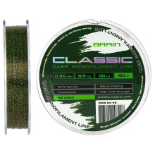 Леска Brain Classic Carp Line (3D camo) 150m 0.30mm 20lb 8.8kg