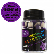 Бойлы Dolphin Pop-up чеснок/шоколад 10mm 40g