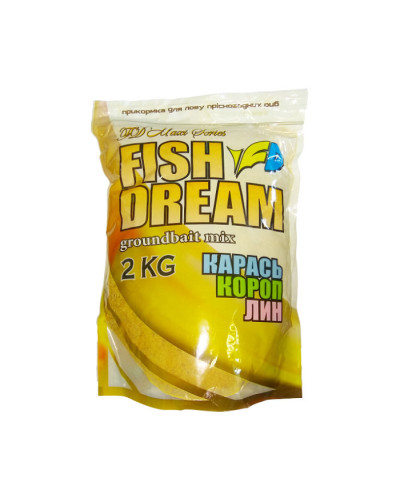 Коропова прикормка Fish Dream "Карся-Карп-Лінь" 2kg