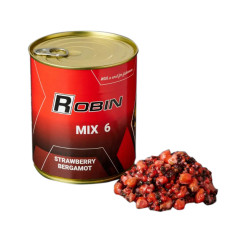 MIX-6 зерен ROBIN 900 ml. ж/б Полуниця Бергамот