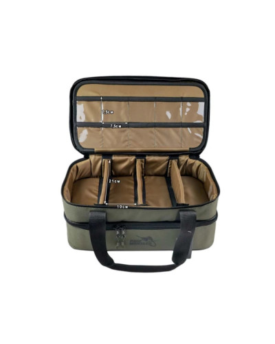 Двойная сумка с поводочницей Multi-Bag Double для аксессуаров и кормушек — фото 3