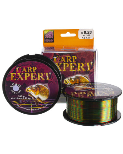 Карповая Леска Carp Expert Multicolor Boilie 0,25 300m