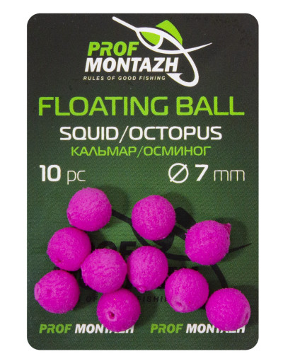 Плаваюча насадка Floating Ball 7mm Кальмар/Восьминіг "Squid/Octopus"