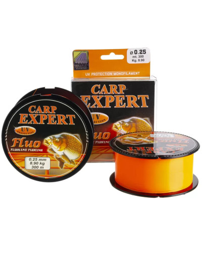 Карповая Леска Carp Expert Fluo Orang 0,25mm  300m