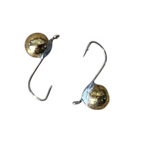 Мормышка вольфрам Шар с ушком кр.№16 0,6g Золото (5шт\уп)
