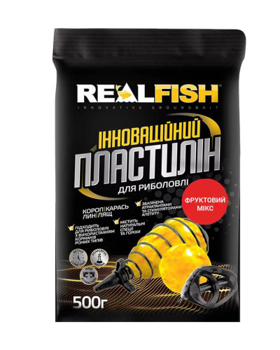 Пластилин RealFish "Фруктовий мікс" 500g