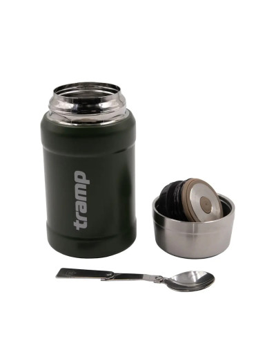 Пищевой термос Tramp TRC-132 с широким горлом 0.80 л ц:Olive