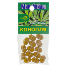 Міні-бойли Dolphin 6X10mm "коноплі"