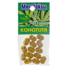 Міні-бойли Dolphin 6X10mm "коноплі"