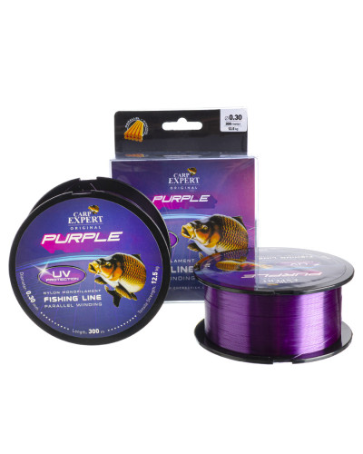 Леска карповая Carp Expert UV Purple 0,30mm 300m