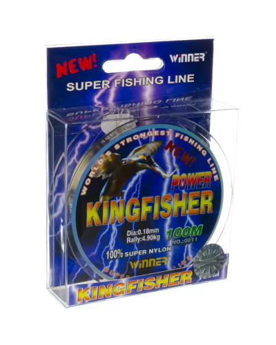 Волосінь winner Кingfisher 0,18mm 100m