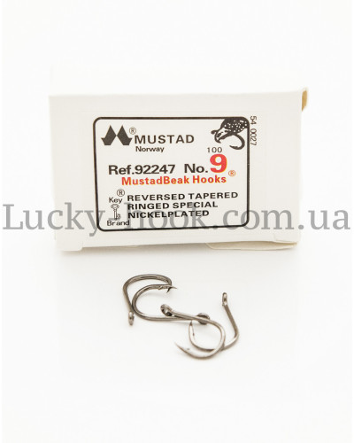 Рибальські гачки MUSTAD (1000 шт./пач.) No 9