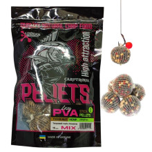 Готовый ПВА стик Carptronik lazy PVA stick Tiger nut/Hemp (Тигровый орех/Конопля) 15шт