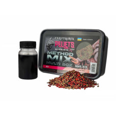 Пелетс Carptronik Method mix Multi Box, 400g (Ліквід Кальмар-криль 100g)