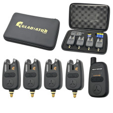 Набір сигналізаторів Gladiator RF298 4+1 Black з пейджером