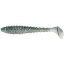 Силікон Keitech Swing Impact FAT 3.8" 431 silver shiner