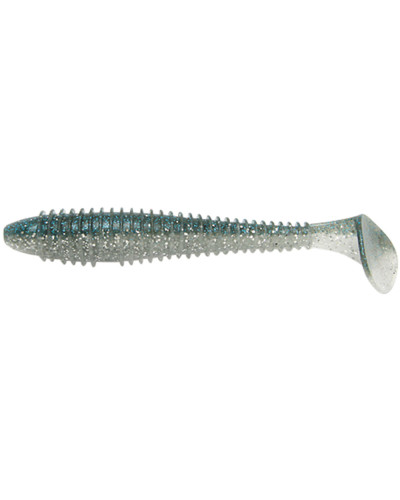 Силікон Keitech Swing Impact FAT 3.8" 431 silver shiner