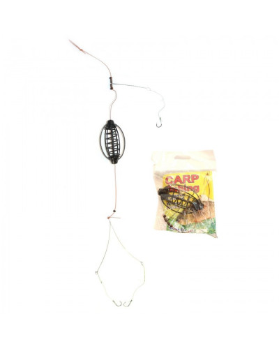 Оснащення Carp Fishing снасть годівниця у зборі Гарбуз/Груша "20g